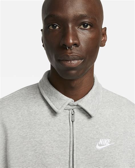 nike club fleece harrington-jacke für herren|Nike Sportswear Club Harrington.